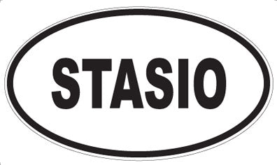 STASIO - Oval Magnet