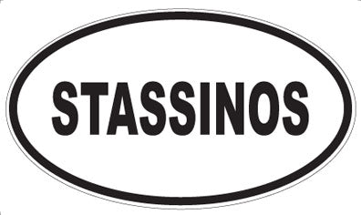 STASSINOS - Oval Magnet