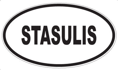STASULIS - Oval Magnet