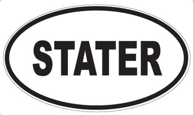 STATER - Oval Magnet