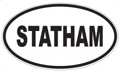 STATHAM - Oval Magnet