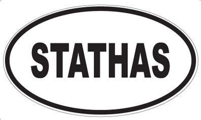 STATHAS - Oval Magnet