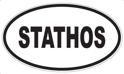 STATHOS - Oval Sticker