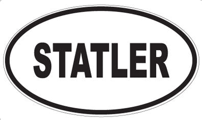 STATLER - Oval Magnet