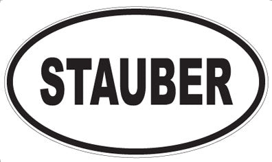 STAUBER - Oval Sticker