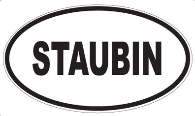 STAUBIN - Oval Magnet