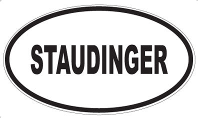 STAUDINGER - Oval Magnet