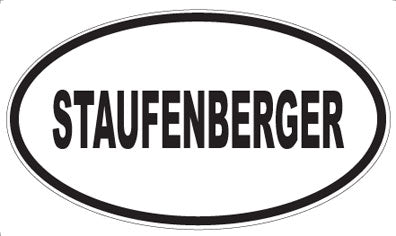 STAUFENBERGER - Oval Magnet