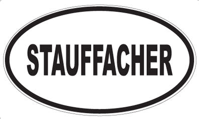 STAUFFACHER - Oval Magnet