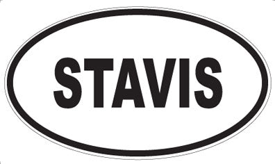 STAVIS - Oval Magnet