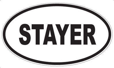 STAYER - Oval Magnet