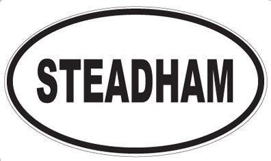 STEADHAM - Oval Magnet