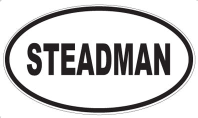 STEADMAN - Oval Magnet