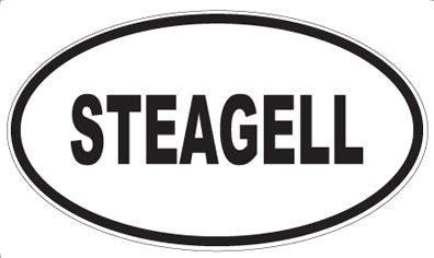 STEAGELL - Oval Magnet