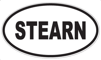 STEARN - Oval Magnet