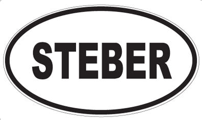STEBER - Oval Magnet