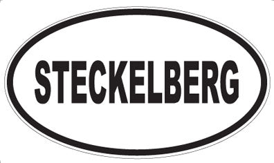 STECKELBERG - Oval Magnet
