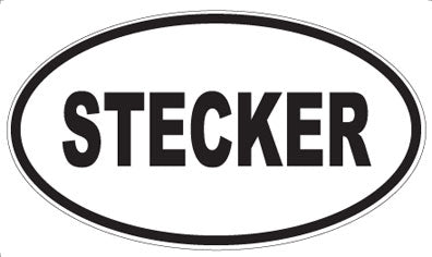 STECKER - Oval Magnet