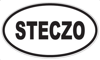 STECZO - Oval Sticker