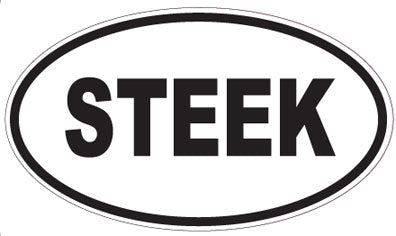 STEEK - Oval Magnet