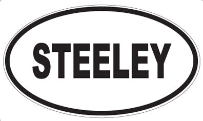 STEELEY - Oval Magnet