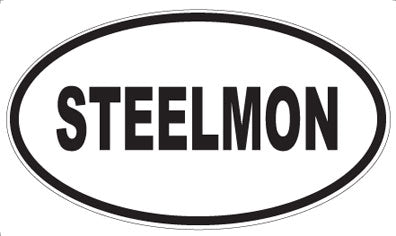 STEELMON - Oval Sticker