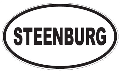 STEENBURG - Oval Magnet