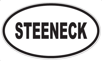 STEENECK - Oval Sticker
