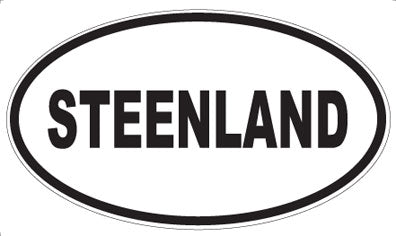 STEENLAND - Oval Magnet