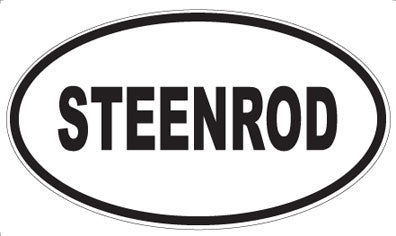 STEENROD - Oval Magnet
