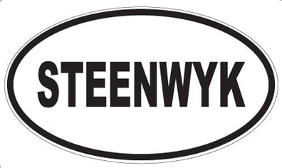 STEENWYK - Oval Magnet