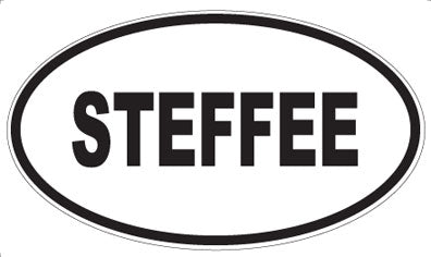 STEFFEE - Oval Magnet