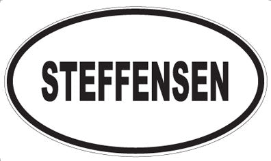 STEFFENSEN - Oval Magnet