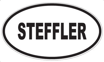 STEFFLER - Oval Sticker
