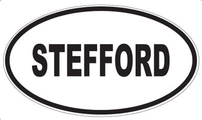 STEFFORD - Oval Magnet