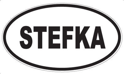 STEFKA - Oval Magnet