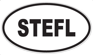 STEFL - Oval Magnet
