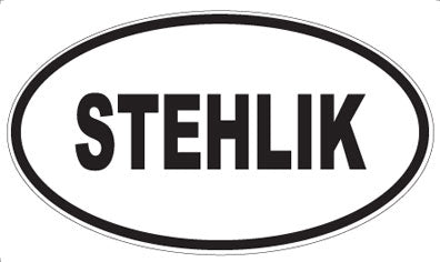 STEHLIK - Oval Magnet