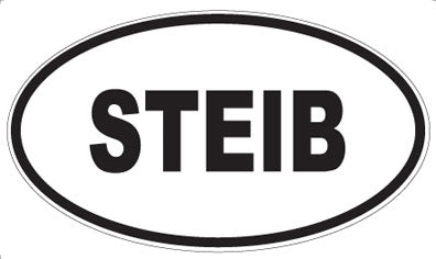 STEIB - Oval Sticker