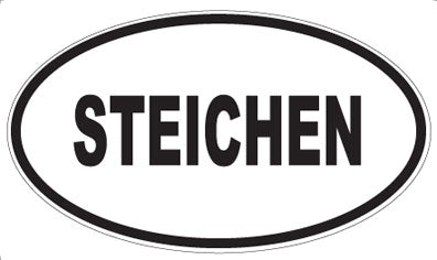 STEICHEN - Oval Sticker