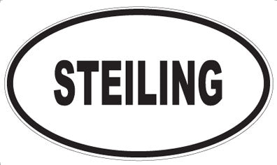 STEILING - Oval Magnet
