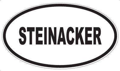 STEINACKER - Oval Magnet