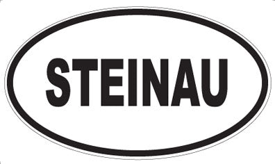 STEINAU - Oval Sticker