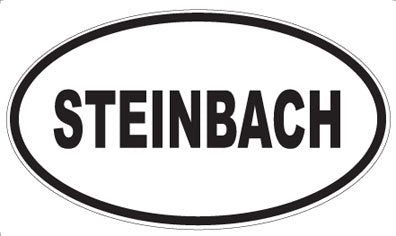 STEINBACH - Oval Sticker