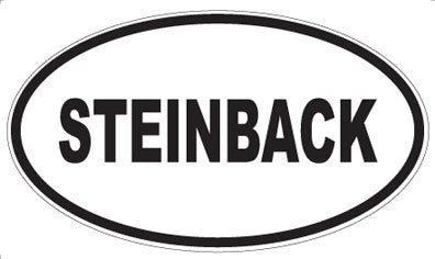 STEINBACK - Oval Magnet
