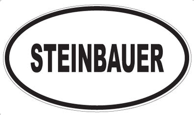 STEINBAUER - Oval Magnet