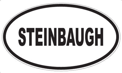 STEINBAUGH - Oval Magnet