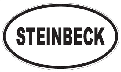STEINBECK - Oval Magnet