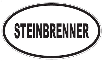 STEINBRENNER - Oval Sticker