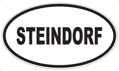 STEINDORF - Oval Sticker